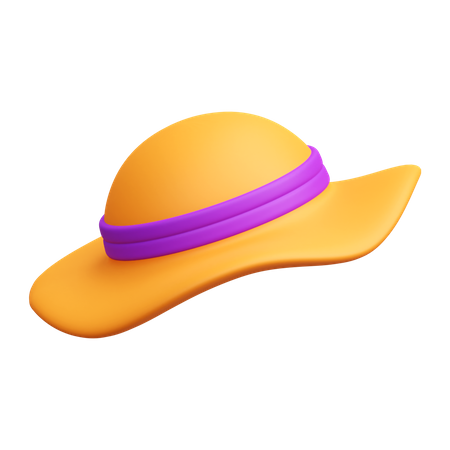 Pamela Hat  3D Icon