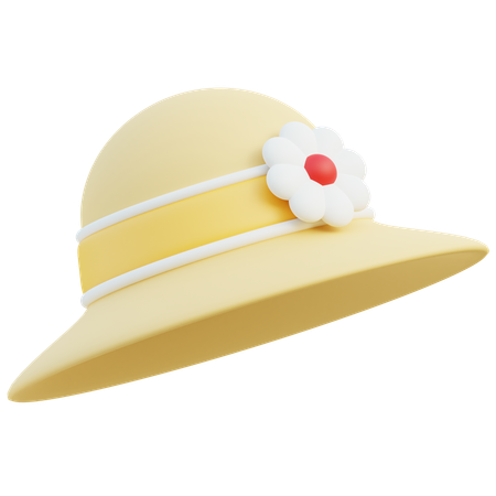 Pamela Hat  3D Icon