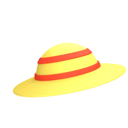 Pamela Hat  3D Icon