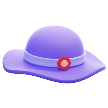 Pamela Hat  3D Icon