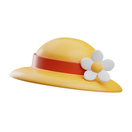 Pamela Hat  3D Icon