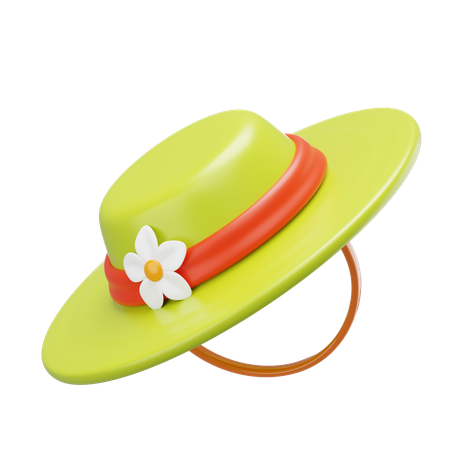 Pamela Hat  3D Icon