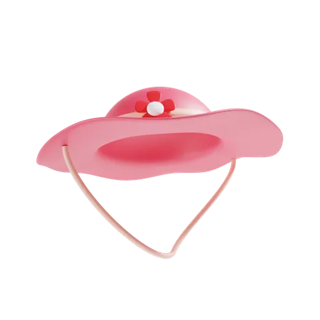 Pamela Hat  3D Icon