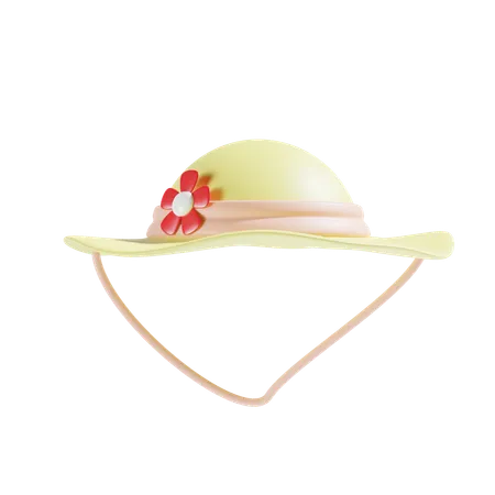 Pamela Hat  3D Icon