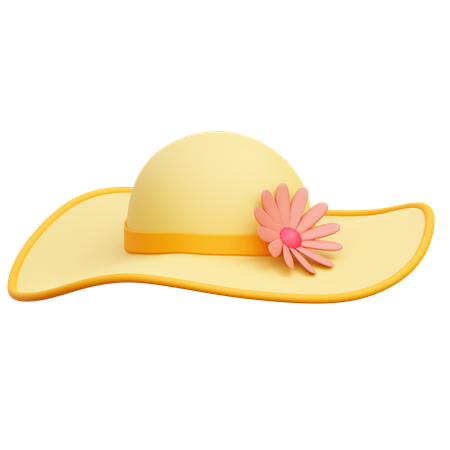 Pamela Hat  3D Icon