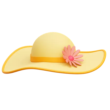 Pamela Hat  3D Icon