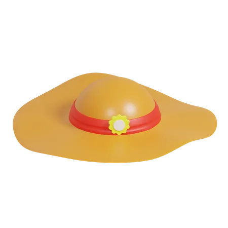 Pamela Hat  3D Icon