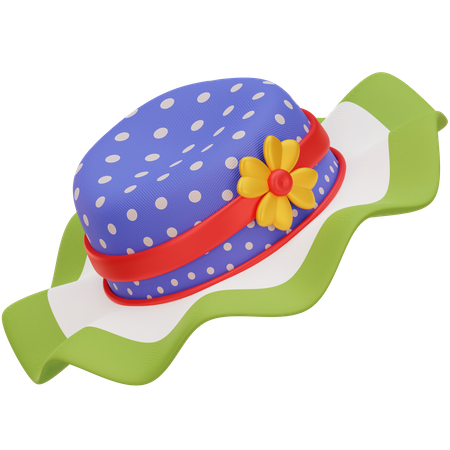 Pamela Hat  3D Icon