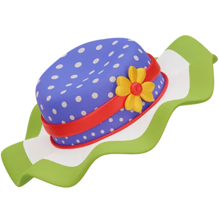 Pamela Hat  3D Icon