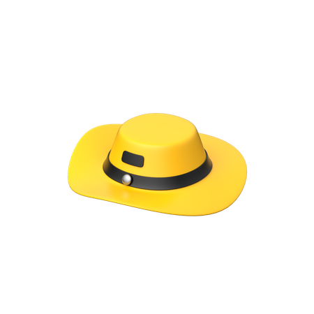 Pamela Hat  3D Icon