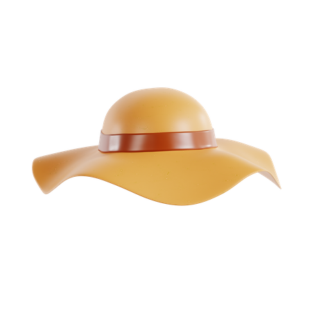 Pamela Hat  3D Icon