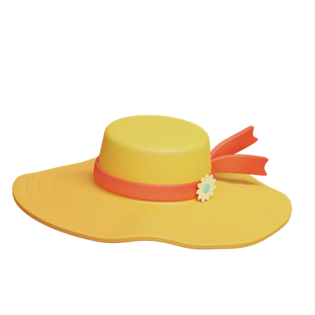 Pamela Hat  3D Icon