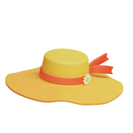 Pamela Hat  3D Icon