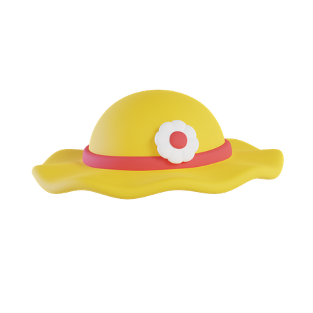 Pamela Hat  3D Icon