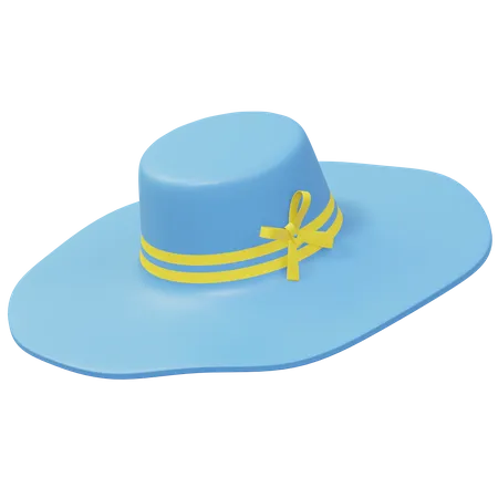 Pamela Hat  3D Illustration