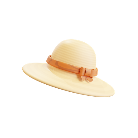 Pamela Hat  3D Illustration