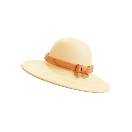 Pamela Hat  3D Illustration