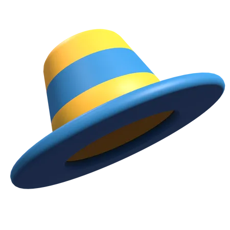 Pamela Hat  3D Illustration