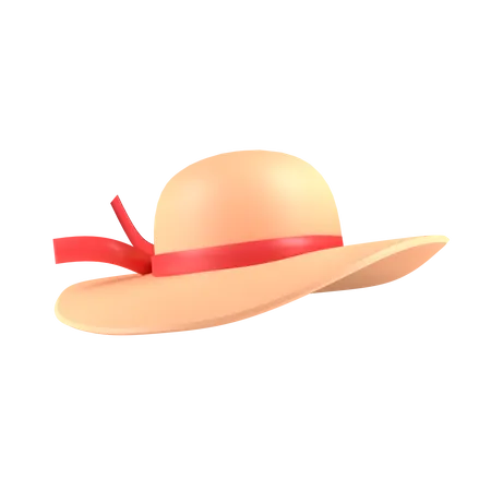 Pamela Hat  3D Illustration