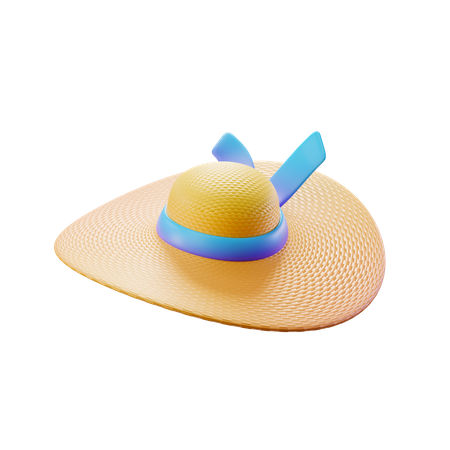 Pamela Hat  3D Illustration