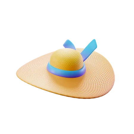 Pamela Hat  3D Illustration