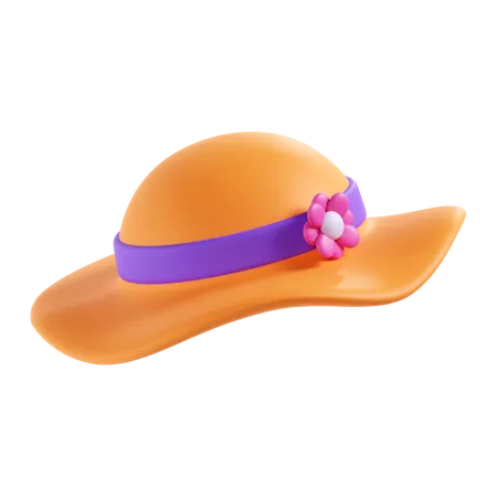 Pamela Hat  3D Icon