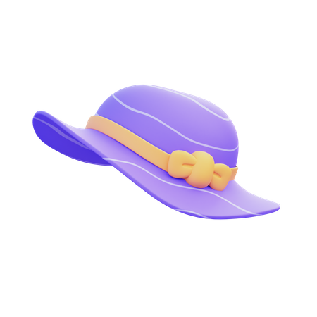 Sombrero pamela  3D Icon