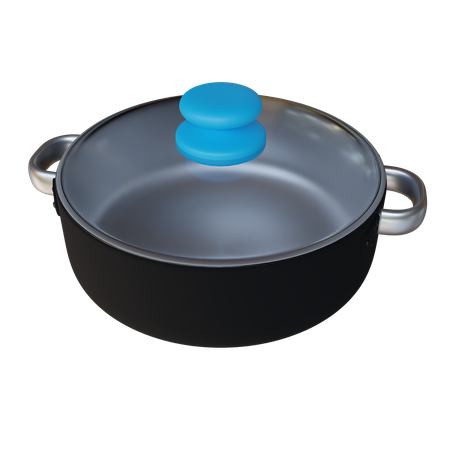 Pan  3D Icon