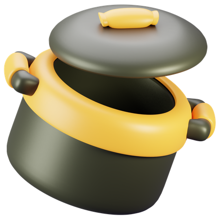 Pan  3D Icon