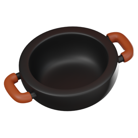 Pan  3D Icon