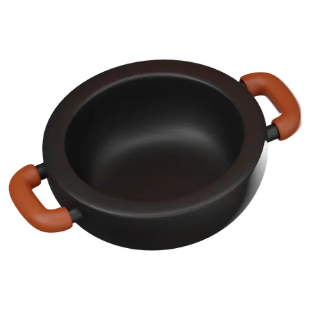 Pan  3D Icon