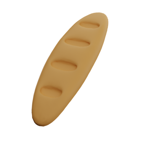 Pan de molde  3D Icon