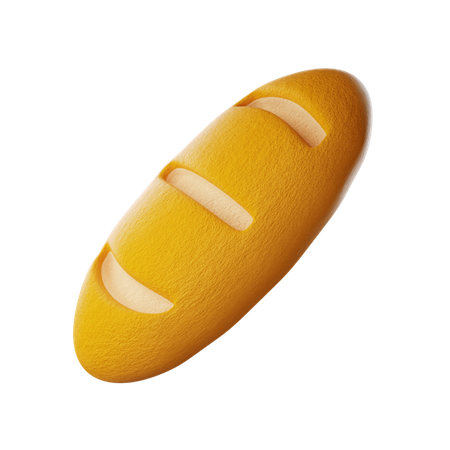 Pan baguette  3D Icon