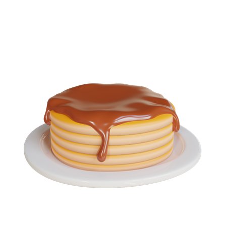 Panqueques  3D Icon