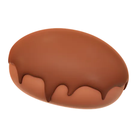 Pan de chocolate  3D Icon