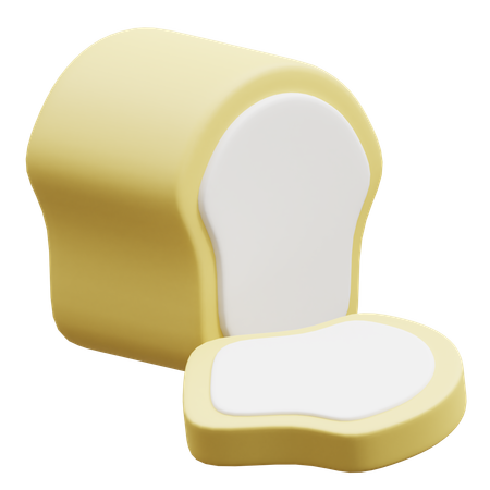 Hogaza de pan  3D Icon