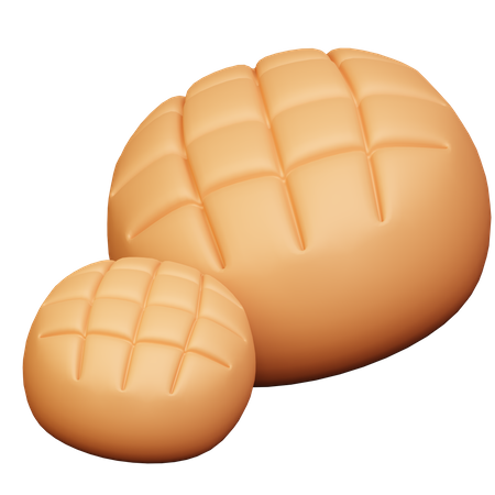 Pan de mango  3D Icon