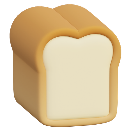 Pan de molde  3D Icon