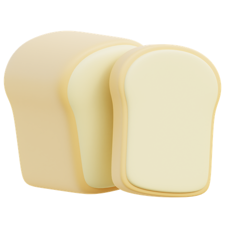 Pan de trigo  3D Icon