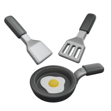 Cooking Tools 3 D Icon 3D Icon