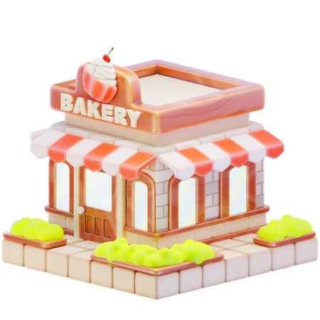 Pasteleria  3D Icon