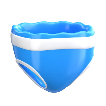 Pañal  3D Icon