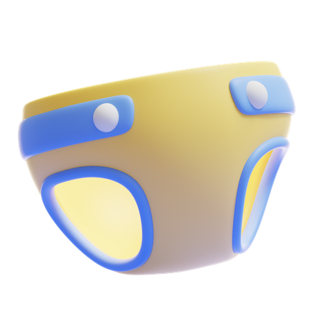 Pañal  3D Icon