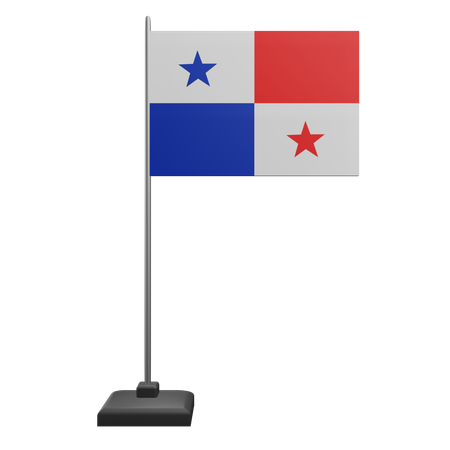 Panama Flag  3D Icon