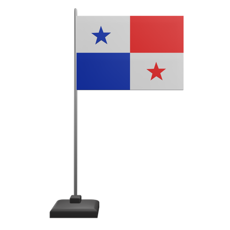 Panama Flag  3D Icon