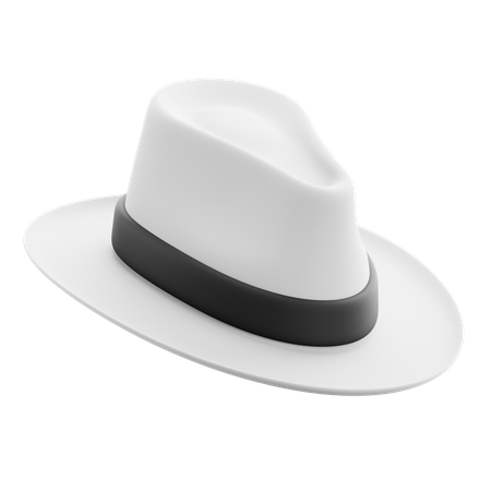 Panama Hat  3D Icon