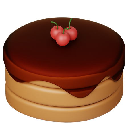 Pancake  3D Icon