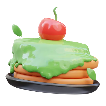 Pancake  3D Icon