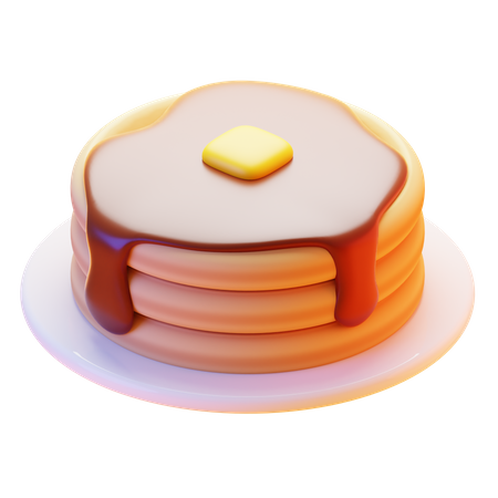 PANCAKE  3D Icon