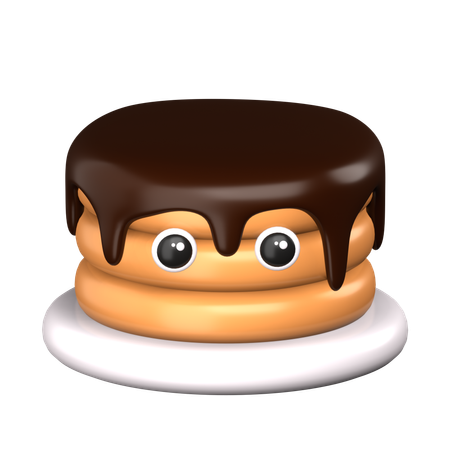 Pancake  3D Icon